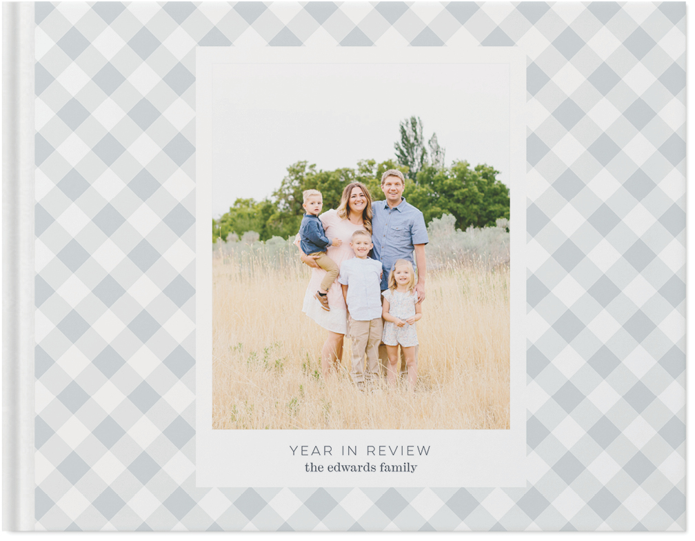 Seasonal Year in Review by Paislee Press Photo Book, 8x11, Hard Cover - Glossy, Standard Pages