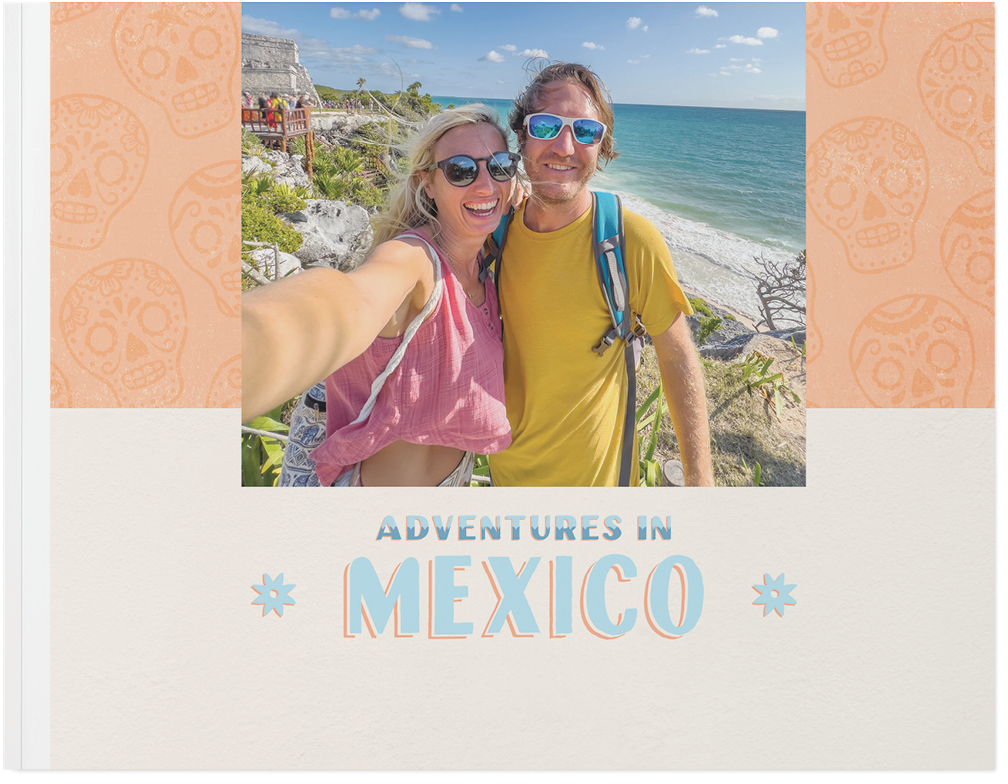 Adventures in Mexico Photo Book, 8x11, Soft Cover, Standard Pages