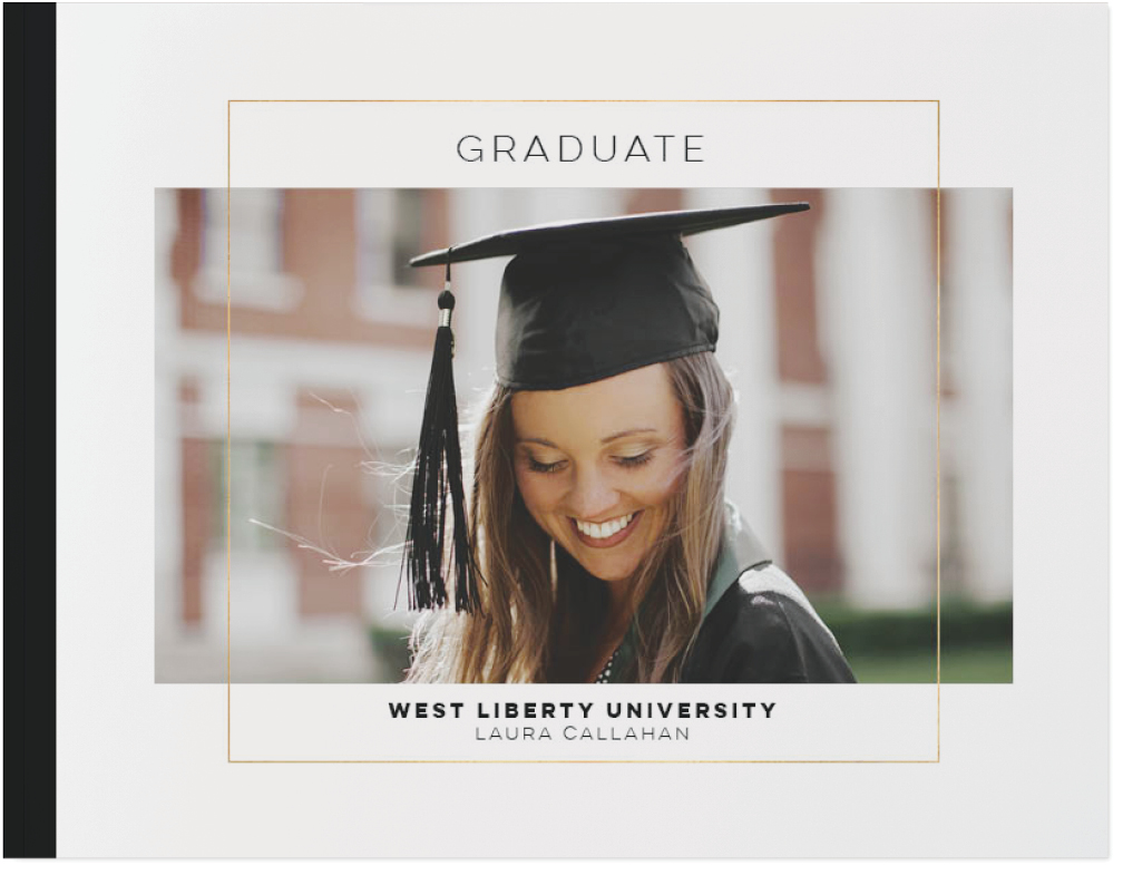 Graduation Celebration Photo Book, 8x11, Soft Cover, Standard Pages