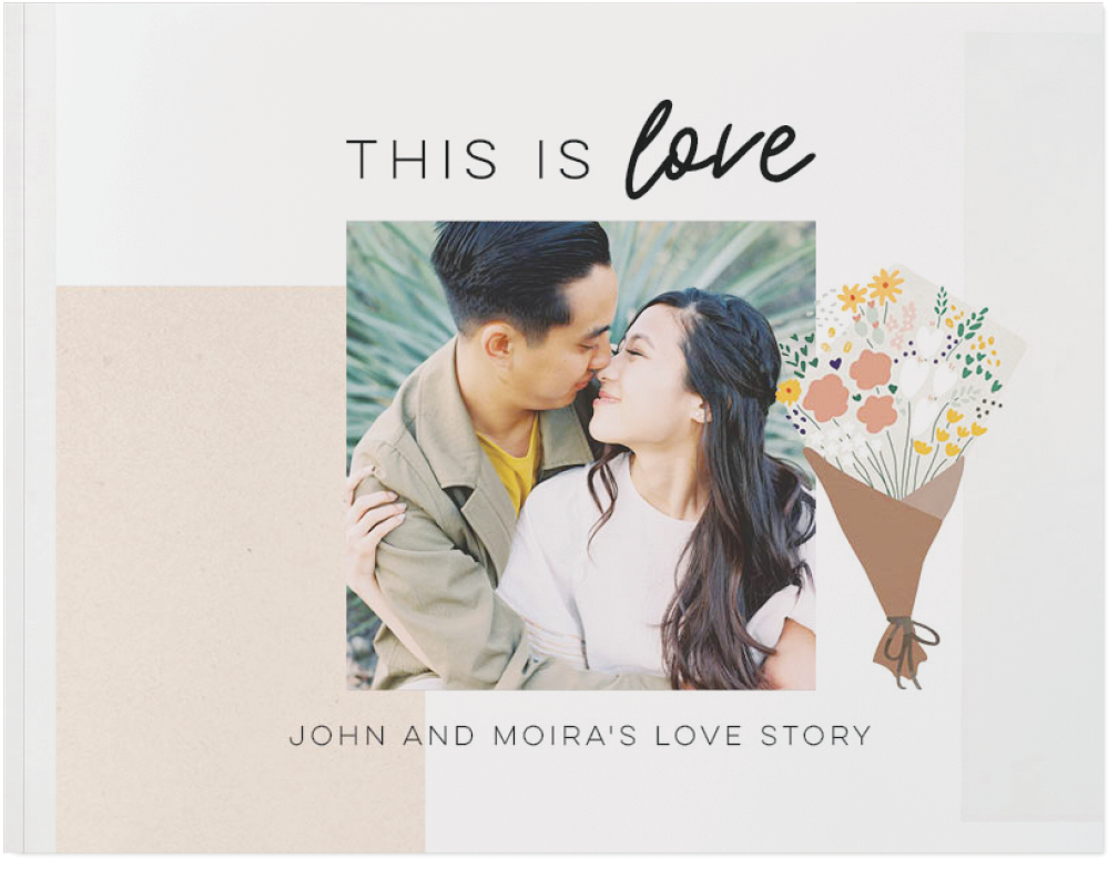 Love Is All We Need Photo Book, 8x11, Soft Cover, Standard Pages