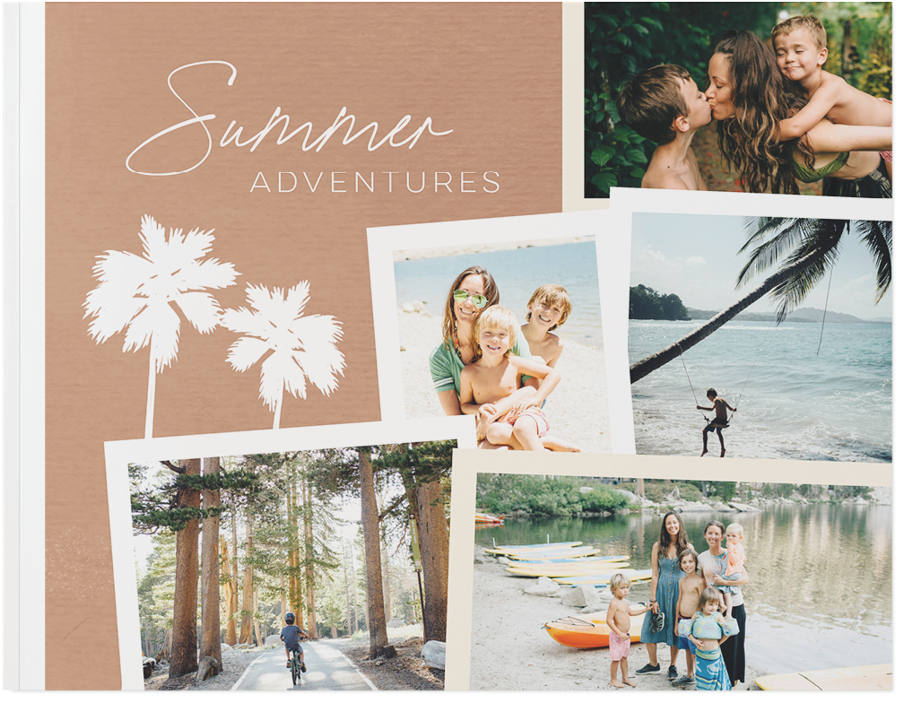 Summer Adventures Photo Book, 8x11, Soft Cover, Standard Pages