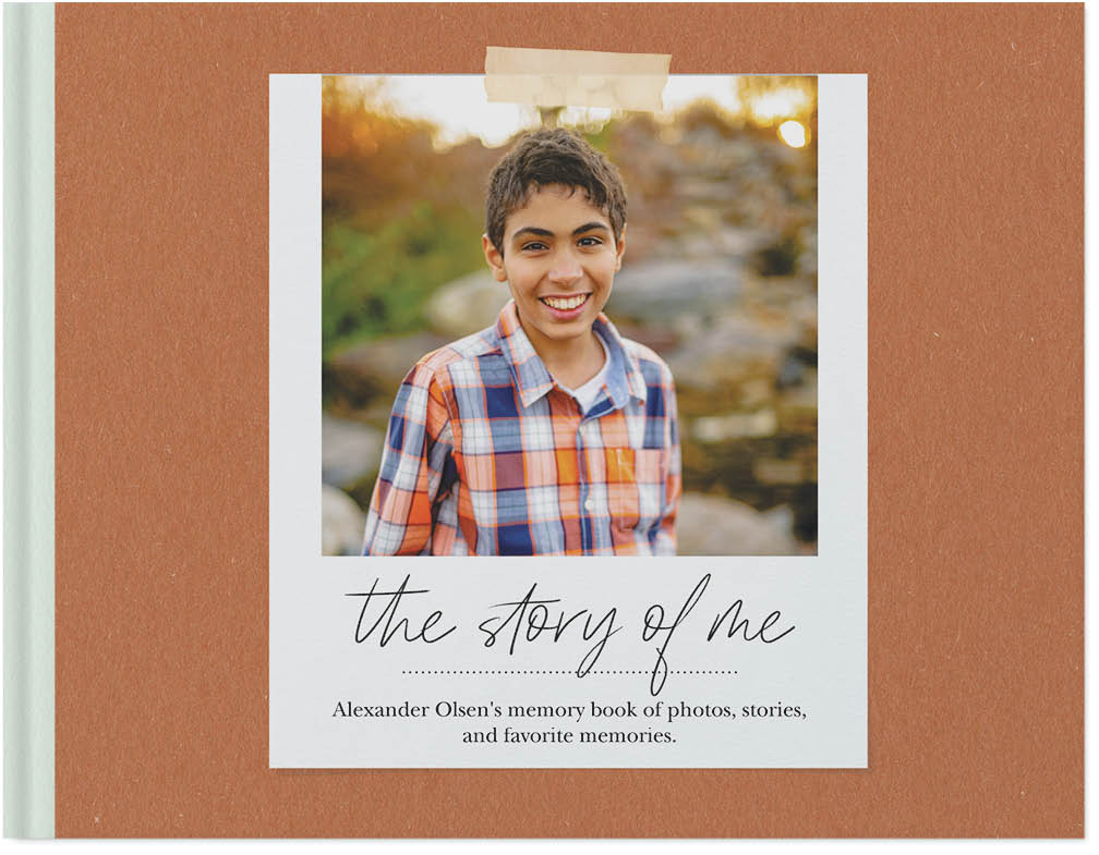 The Story of Me Photo Book, 11x14, Hard Cover, Deluxe Layflat