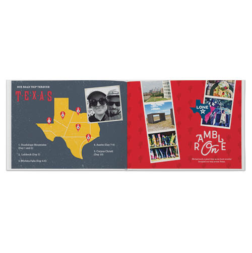 texas travel photo book