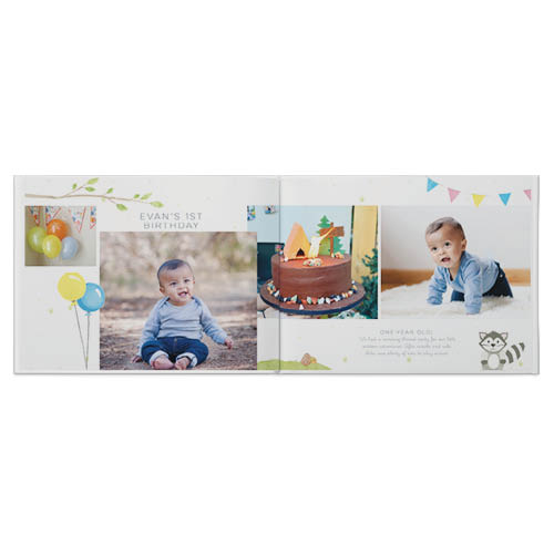 Woodland Baby Photo Book