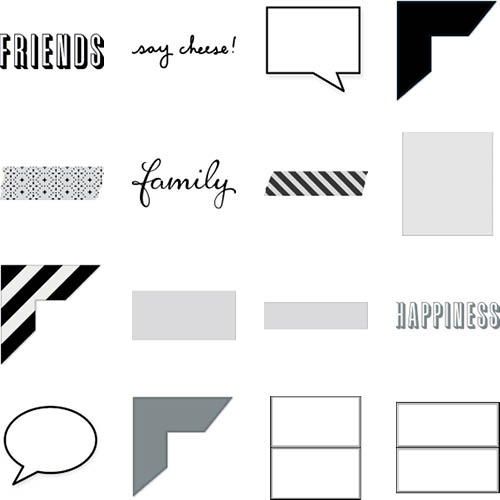 Black and White Backdrop Wall Calendar | Shutterfly