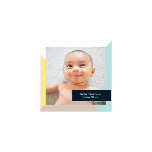 Baby's First Year Photo Book