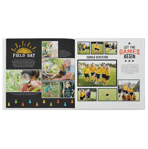 Chalkboard Yearbook Photo Book Shutterfly