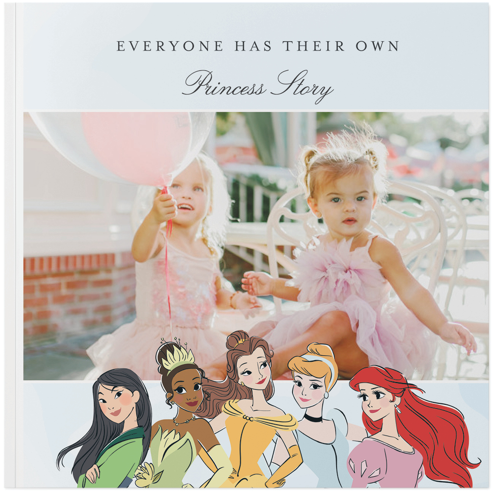 Disney Princess Photo Book, 10x10, Soft Cover, Standard Pages