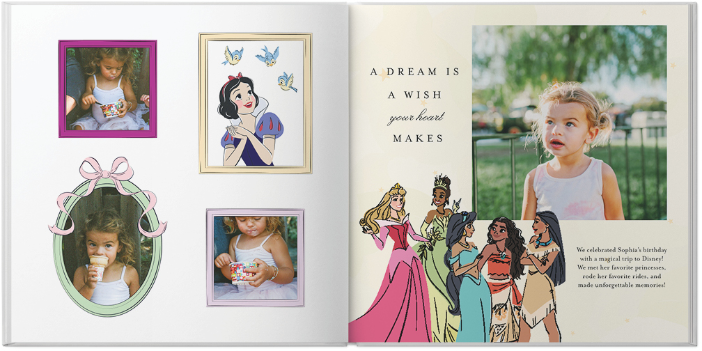 Disney Princess 10x10 Photo Book Preview 2