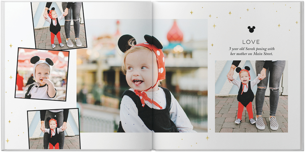 Disney's Simply Mickey 10x10 Photo Book Preview 1