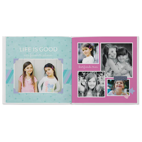 It's a Girl Thing Photo Book, 8x8, Professional Flush Mount Albums, Flush Mount Pages