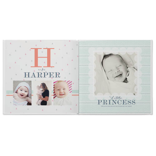 our baby girl photo book