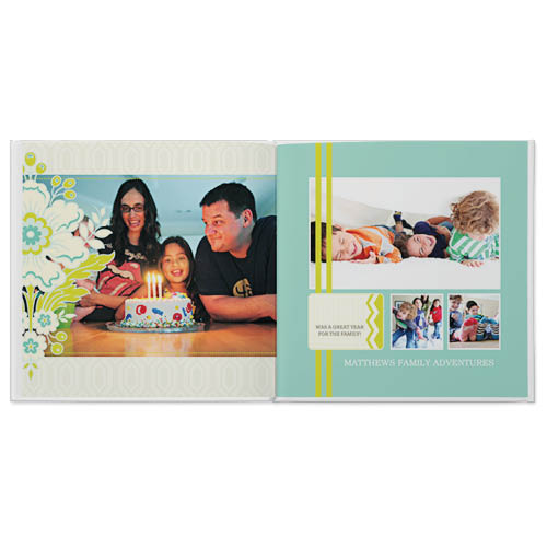 Project Life: Olive Edition Photo Book, 12x12, Professional Flush Mount Albums, Flush Mount Pages