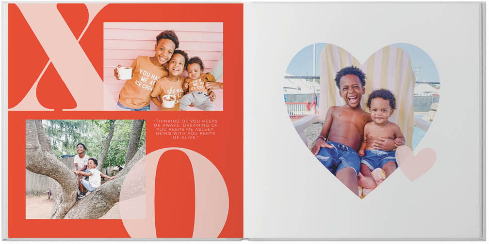 This Is Love by Stacey Day Photo Book, 8x8, Premium Leather Cover, PROFESSIONAL 6 COLOR PRINTING, Deluxe Layflat