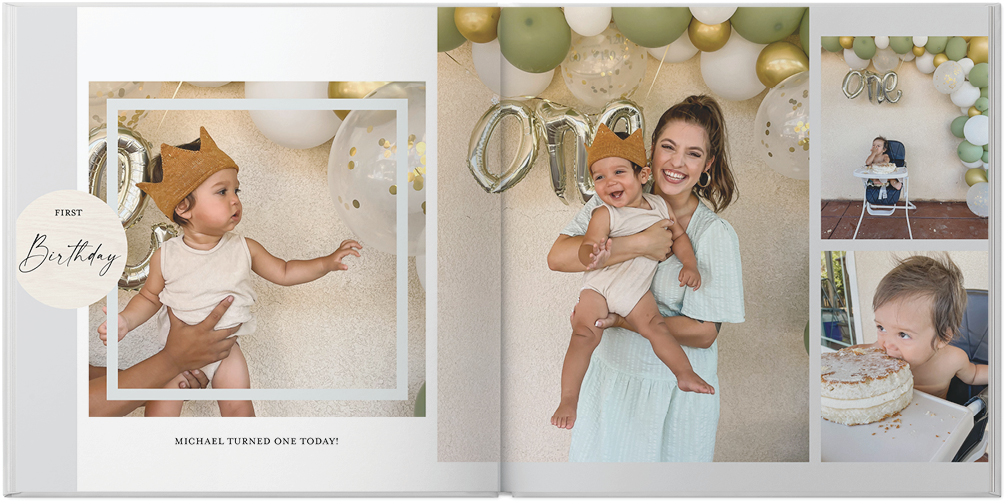 Baby's First Photo Album - Photo Book for Kids