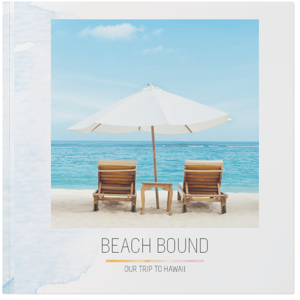 Beach Bliss Photo Book, 10x10, Soft Cover, Standard Pages