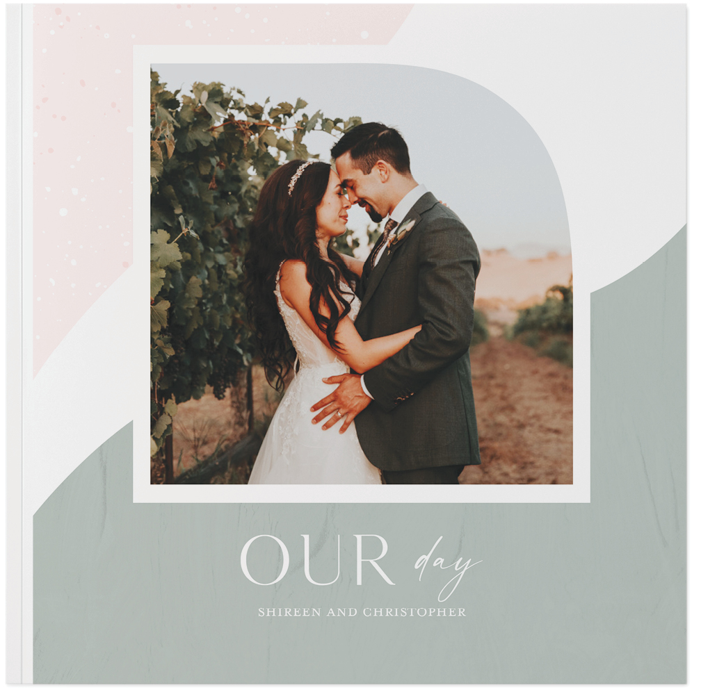 Boho Wedding Photo Book, 8x8, Soft Cover, Standard Pages