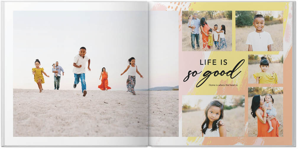 Cheerful Color 10x10 Photo Book Preview 1