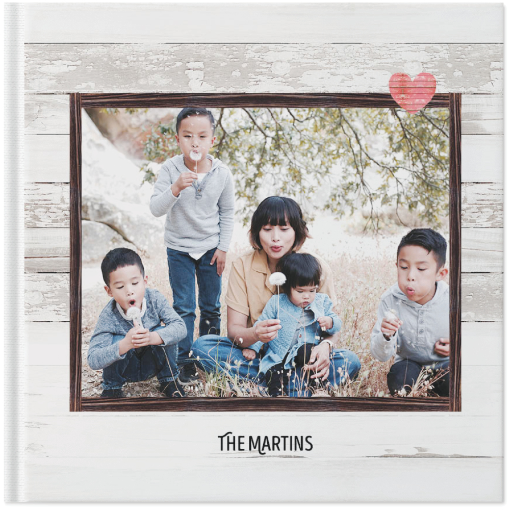 Everyday Rustic Photo Book, 10x10, Hard Cover, Deluxe Layflat