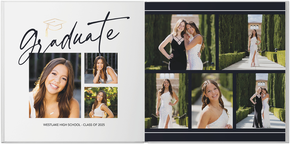 Graduation Photo Album Photo Book | Shutterfly