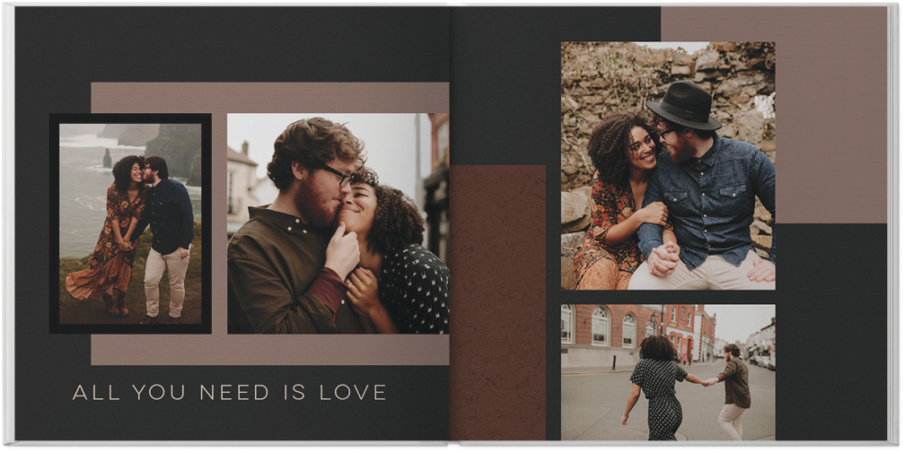 Modern Dark Neutrals 10x10 Photo Book Preview 4