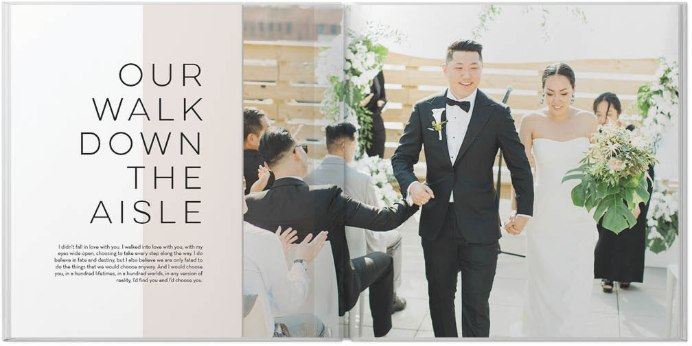 Modern Wedding Story 10x10 Photo Book Preview 1