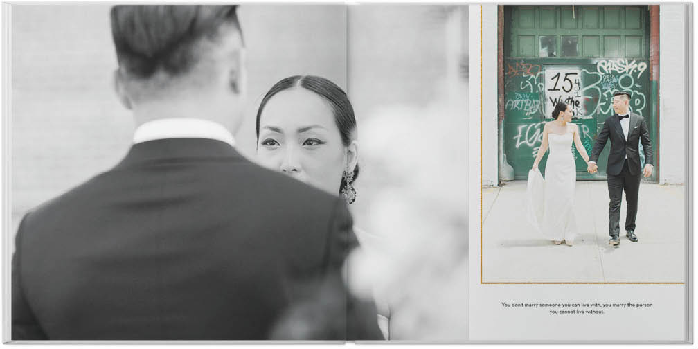 Modern Wedding Story 10x10 Photo Book Preview 5