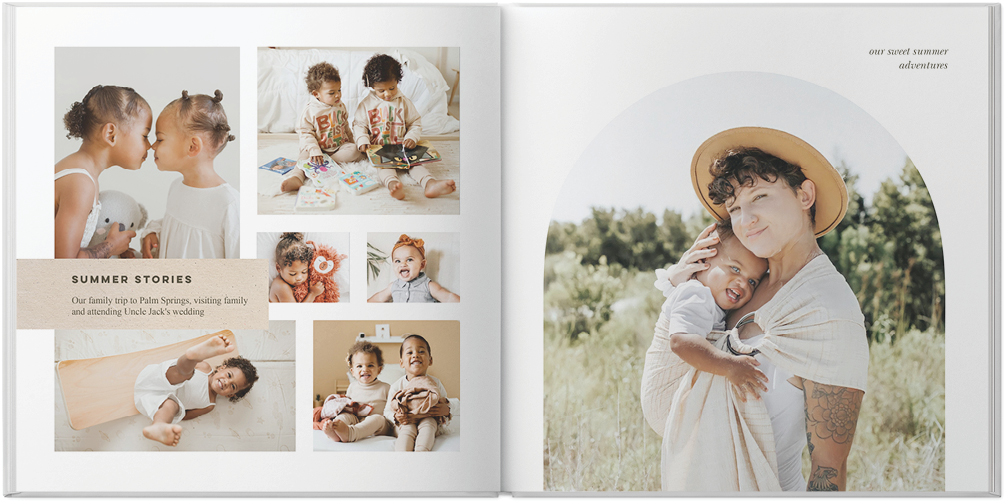 Modern Year In Review Photo Album 10x10 Photo Book Preview 2