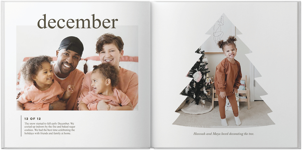 Modern Year In Review Photo Album 10x10 Photo Book Preview 6