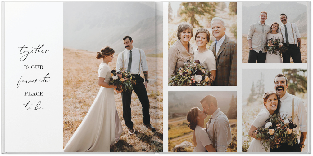 Simple Elegant Wedding 10x10 Photo Book Preview 1