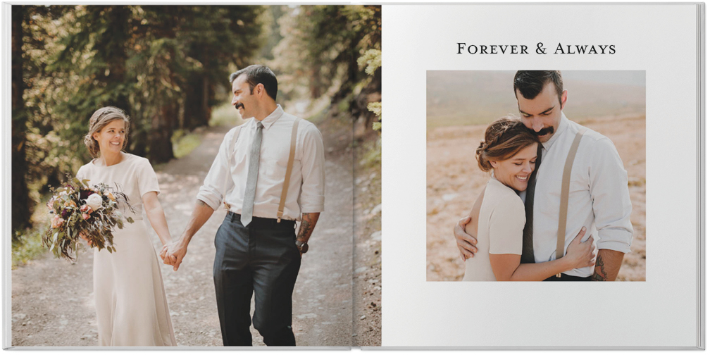 Simple Elegant Wedding 10x10 Photo Book Preview 5