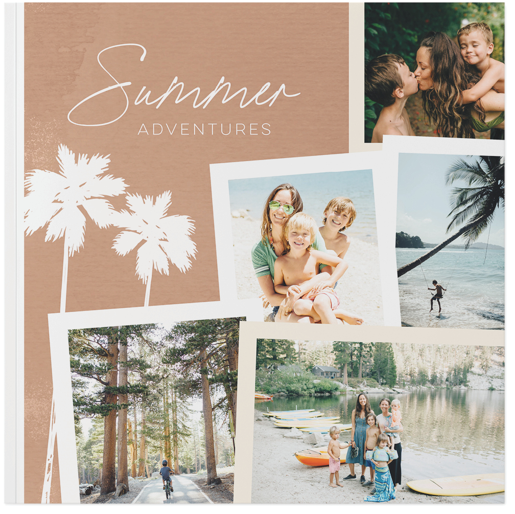 Summer Adventures Photo Book, 10x10, Soft Cover, Standard Pages