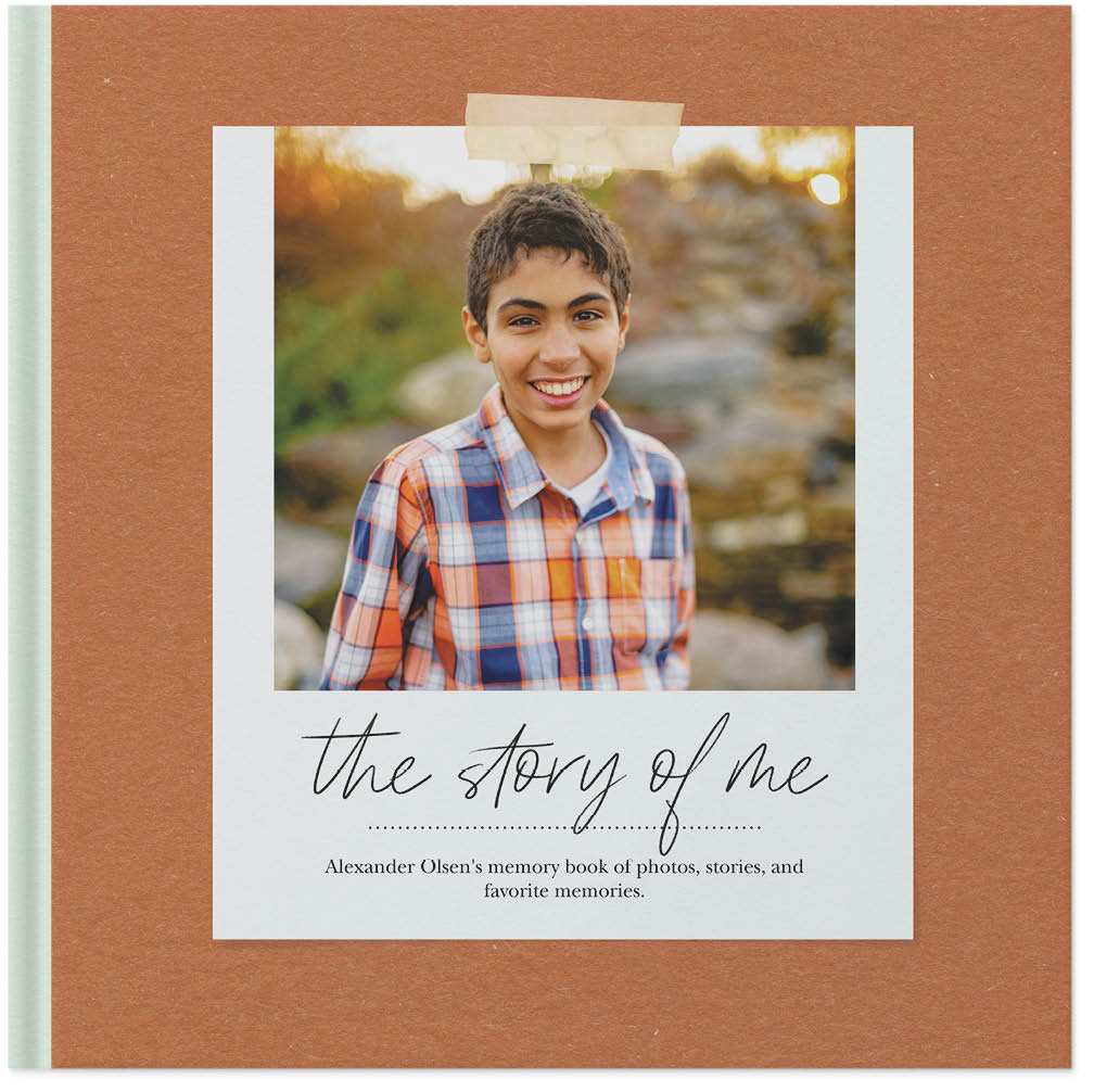 The Story of Me Photo Book, 12x12, Hard Cover, Deluxe Layflat