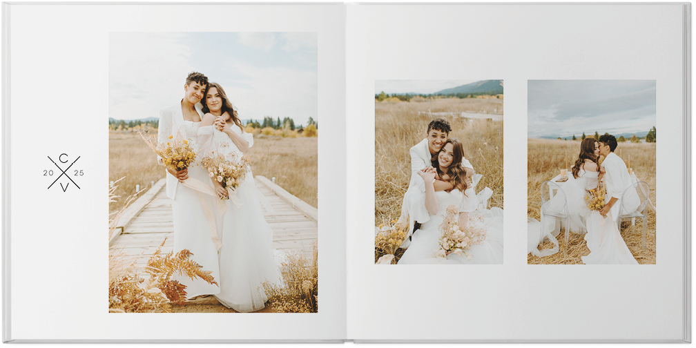 Simple Wedding Photo Book