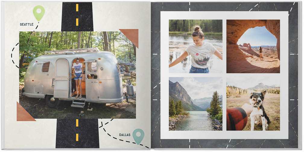 Road Trip Travel by Sarah Hawkins Designs 10x10 Photo Book Preview 1