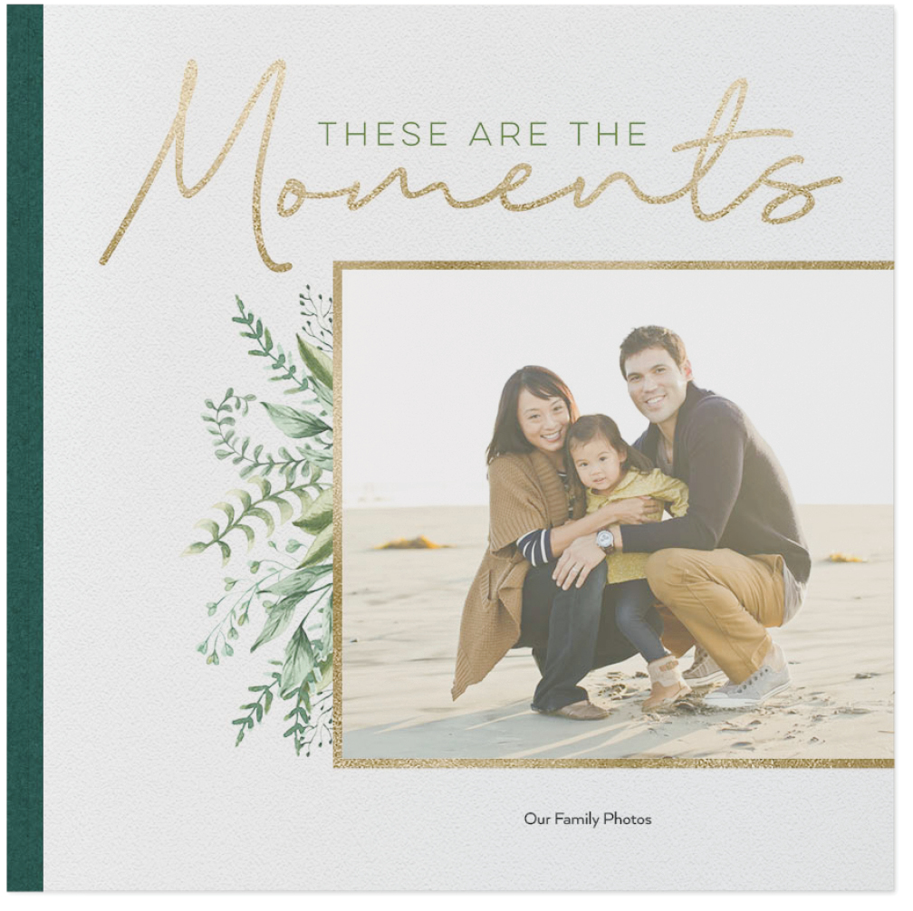 Watercolor Greenery by Sarah Hawkins Designs Photo Book, 10x10, Soft Cover, Standard Pages