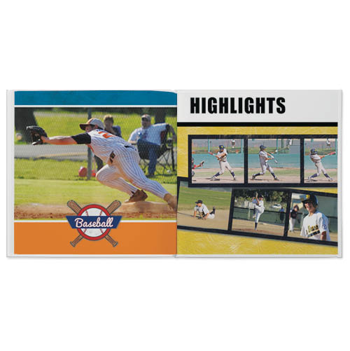 Varsity Photo Book, 8x8, Professional Flush Mount Albums, Flush Mount Pages